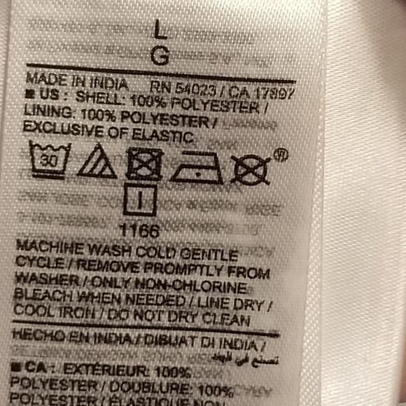 Old Navy L Top Chiffon Sheer Lined Flutter Sleeves Burgundy Dark Floral Autumn - Picture 6 of 9